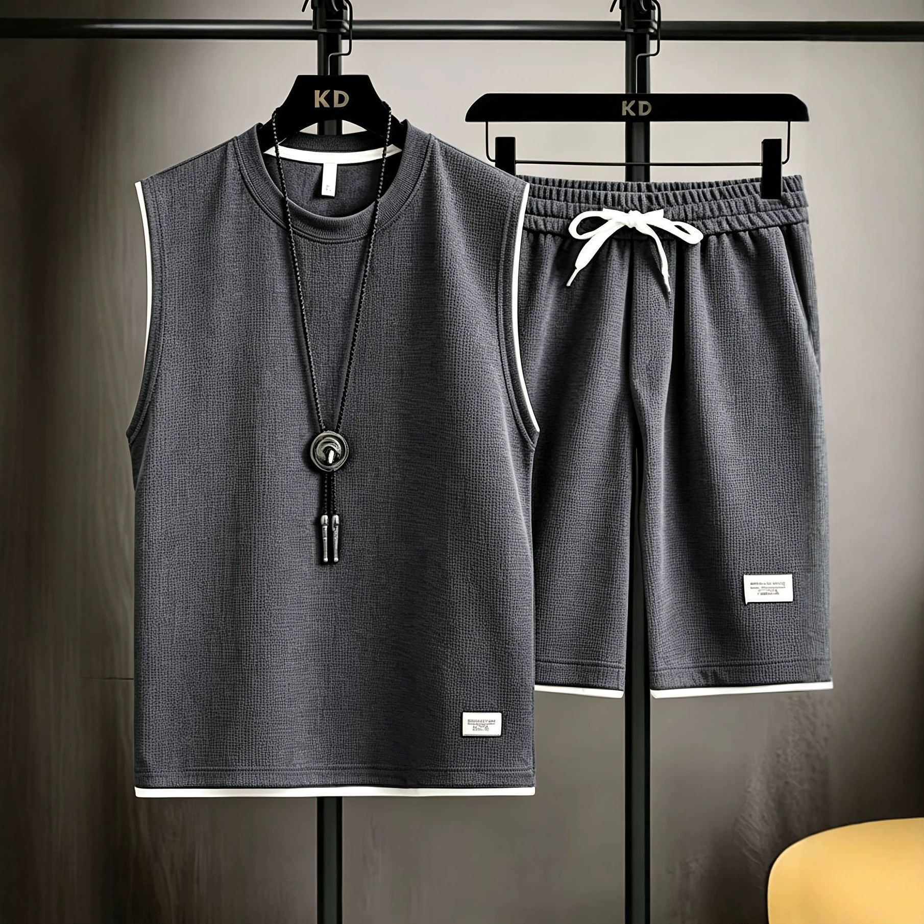 Quality Men'S Fashion - Летний мужской комплект: высококачественный спортивный костюм