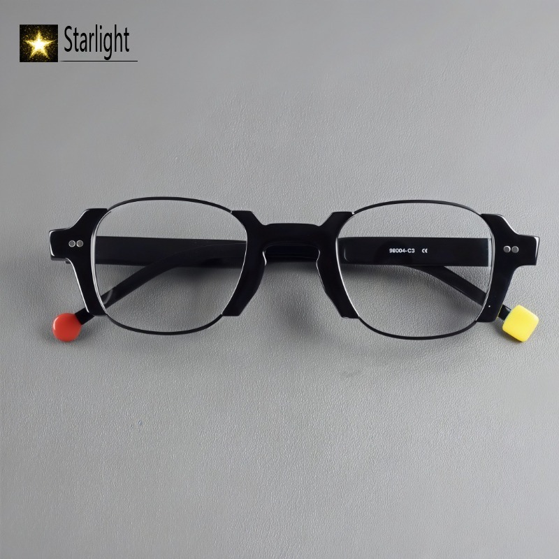 Men'S Fashion Glasses 2026 - Высококачественные ретро-оправы для очков из ацетата