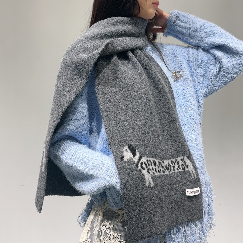 Men'S Fashion Korea - Корейская версия, шерстяной жаккардовый шарф для