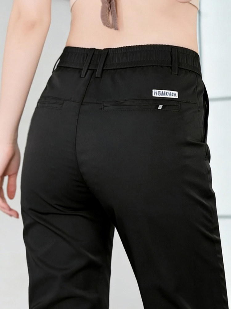 Men'S Fashion Korea - Летние брюки из ледяного шелка, 4