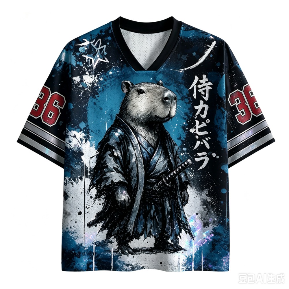 Футболки с 3D-принтом «Капибар – обзор и цена Men'S Fashion V Neck T Shirts