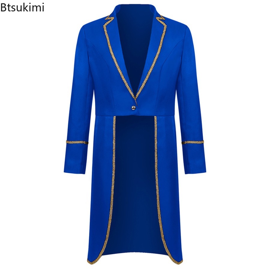 Новый мужской фрак с золотой о – обзор и цена Trench Coat Men