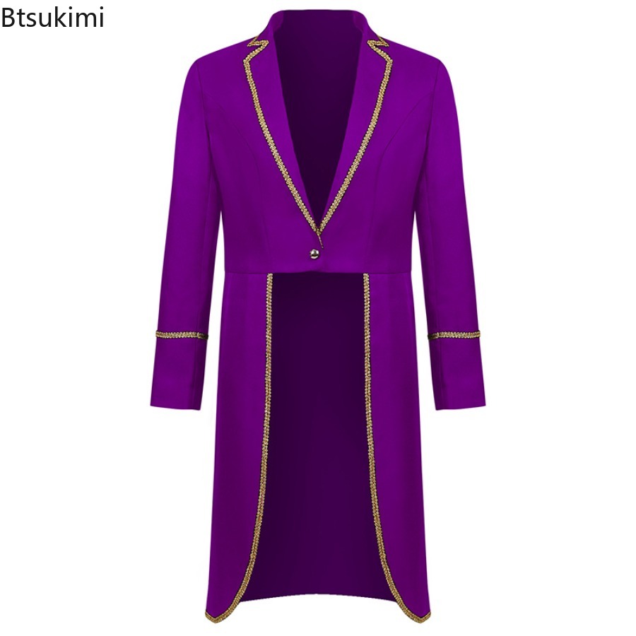 Новый мужской фрак с золотой о – обзор и цена Trench Coat Men