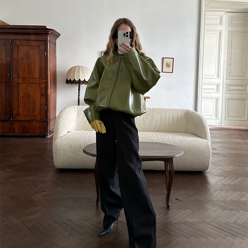Модная зеленая короткая кожана – обзор и цена Mens Fashion Autumn 2025