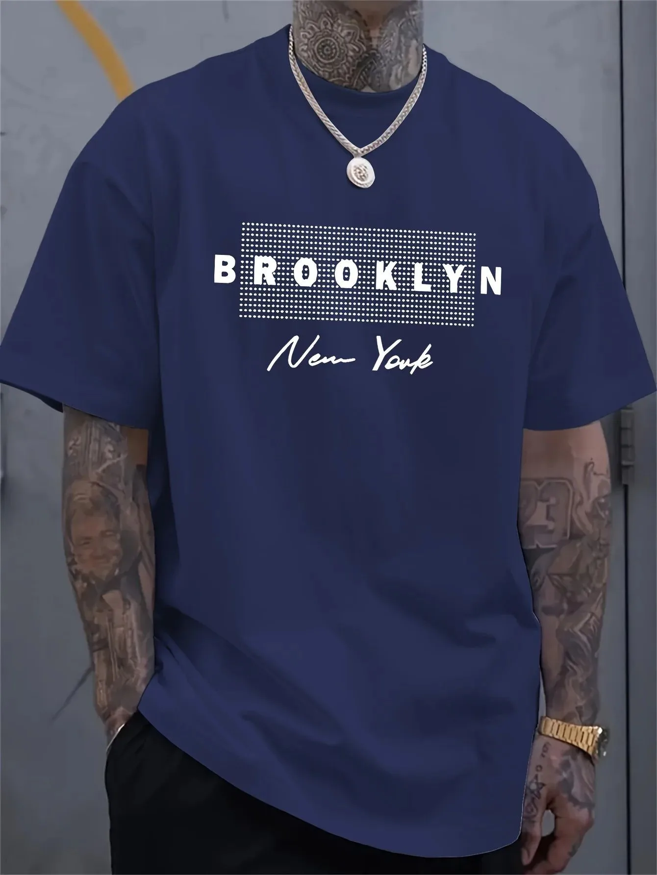 Мужская футболка с принтом «Нь – обзор и цена York Men'S Fashion