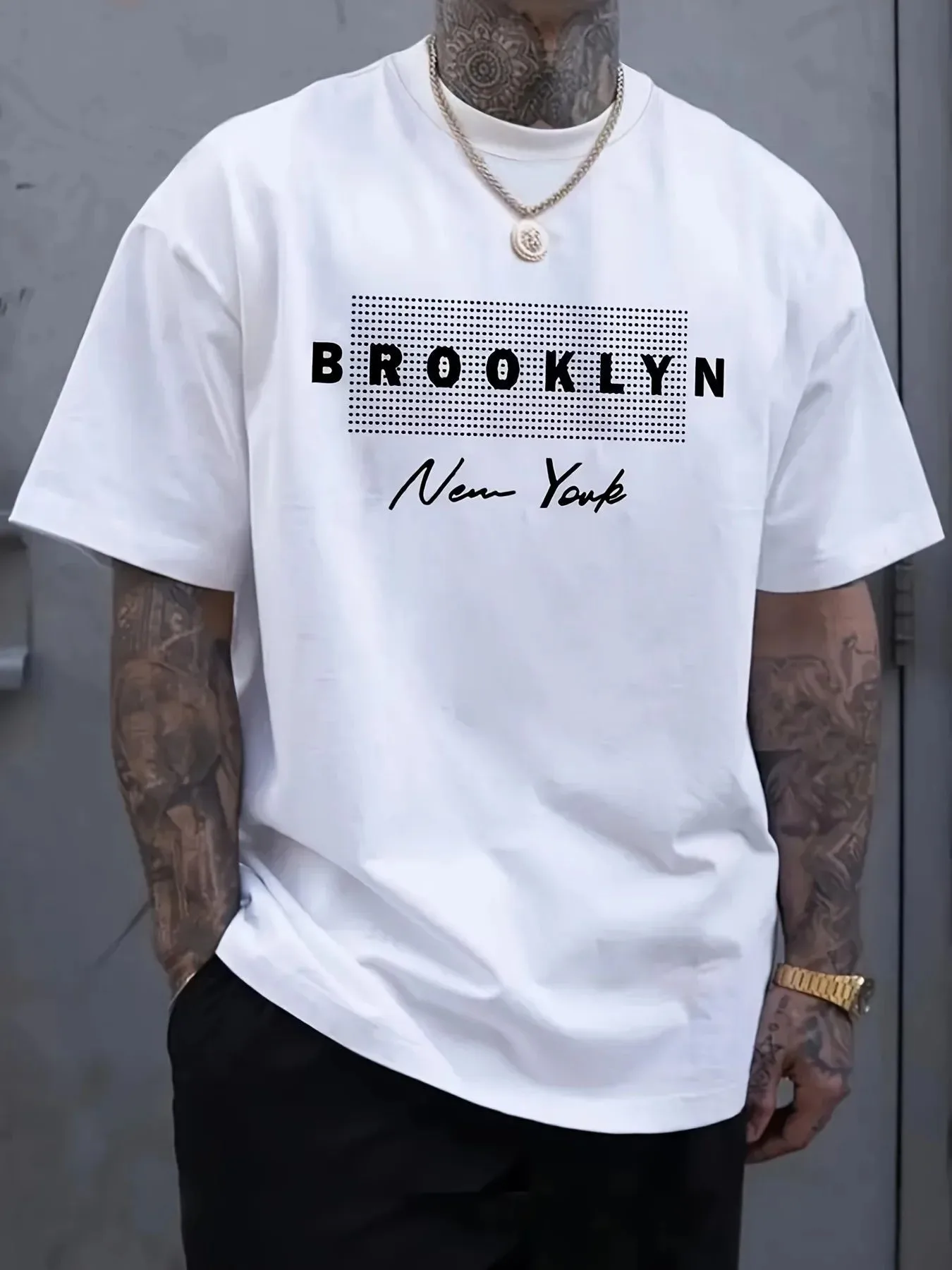 Мужская футболка с принтом «Нь – обзор и цена York Men'S Fashion