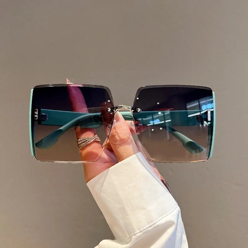 Новые квадратные безободковые  – обзор и цена Men'S Fashion Glasses