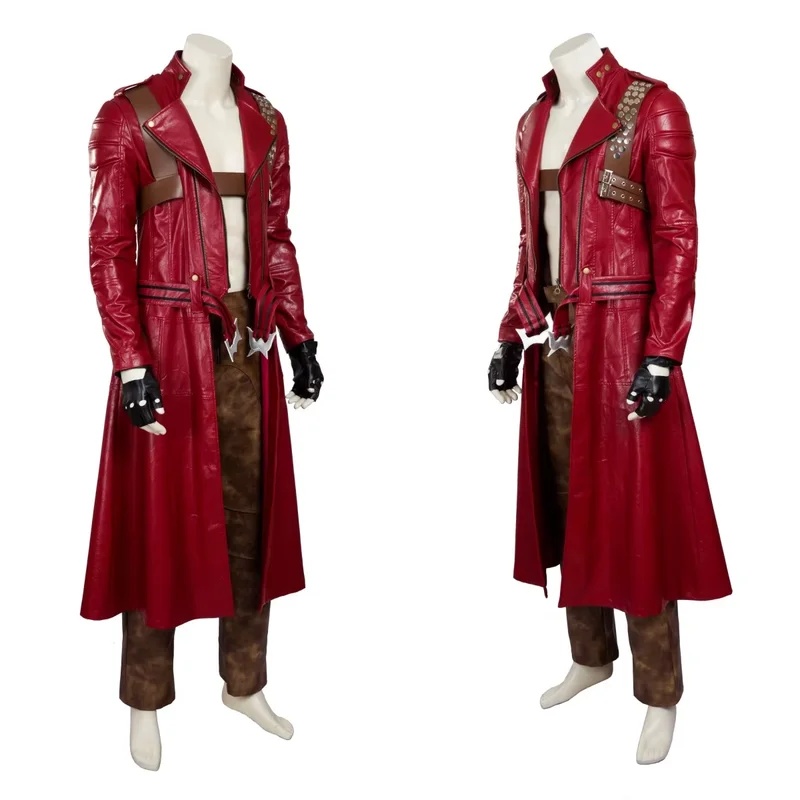 Костюм для косплея Данте на Хэ – обзор и цена Trench Coat Men