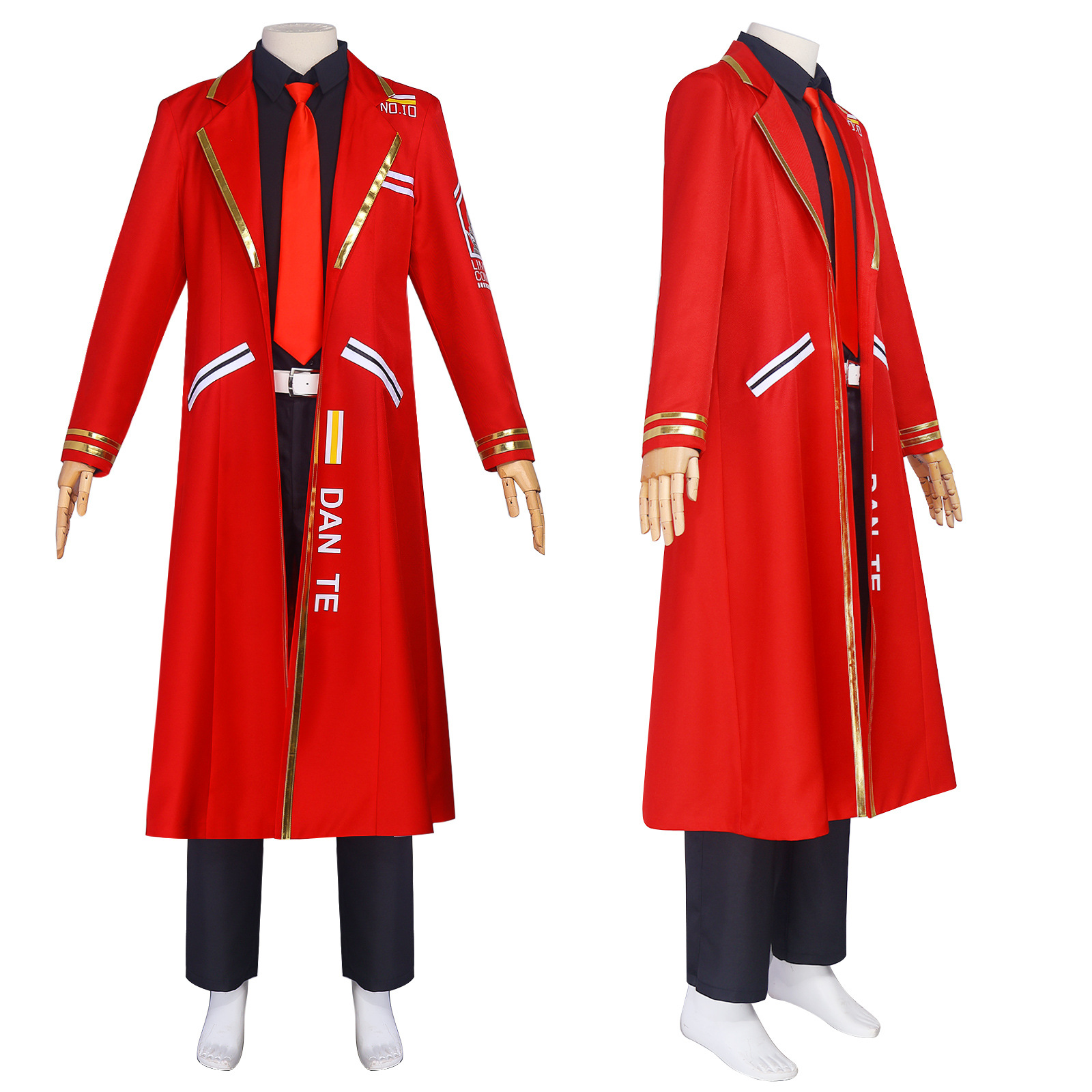 Костюм для косплея Данте из DM – обзор и цена Trench Coat Men