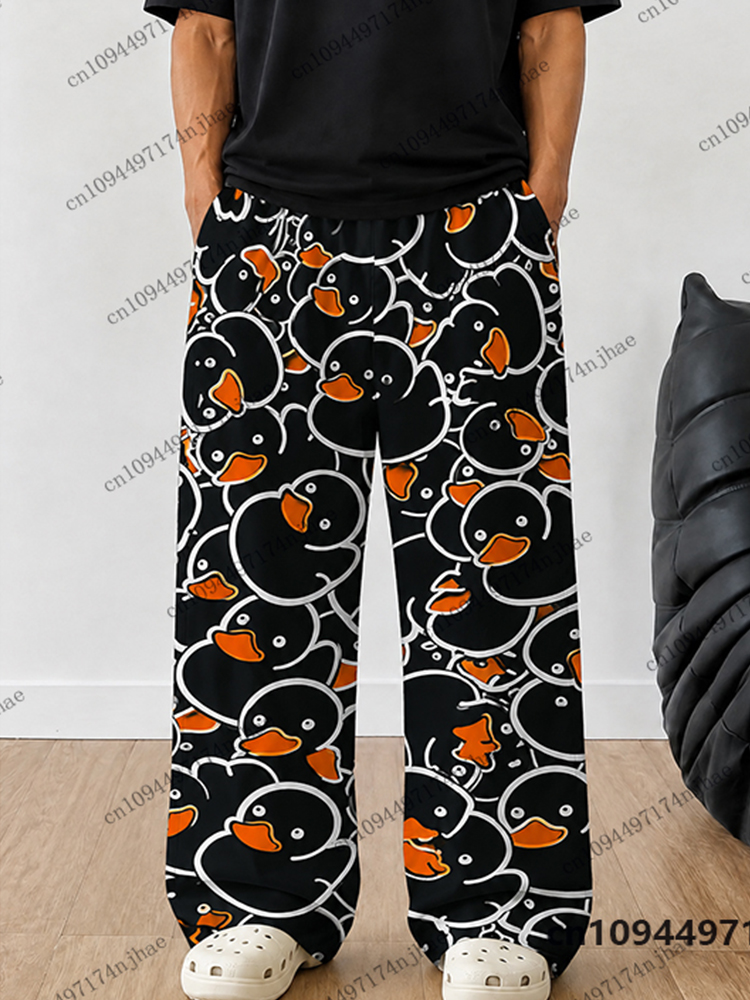 Новые пижамные брюки с принтом – обзор и цена Yellow Men'S Fashion