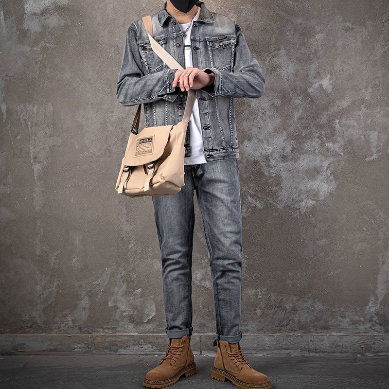 Модный повседневный мужской дж – обзор и цена Men'S Fashion Loose Pants
