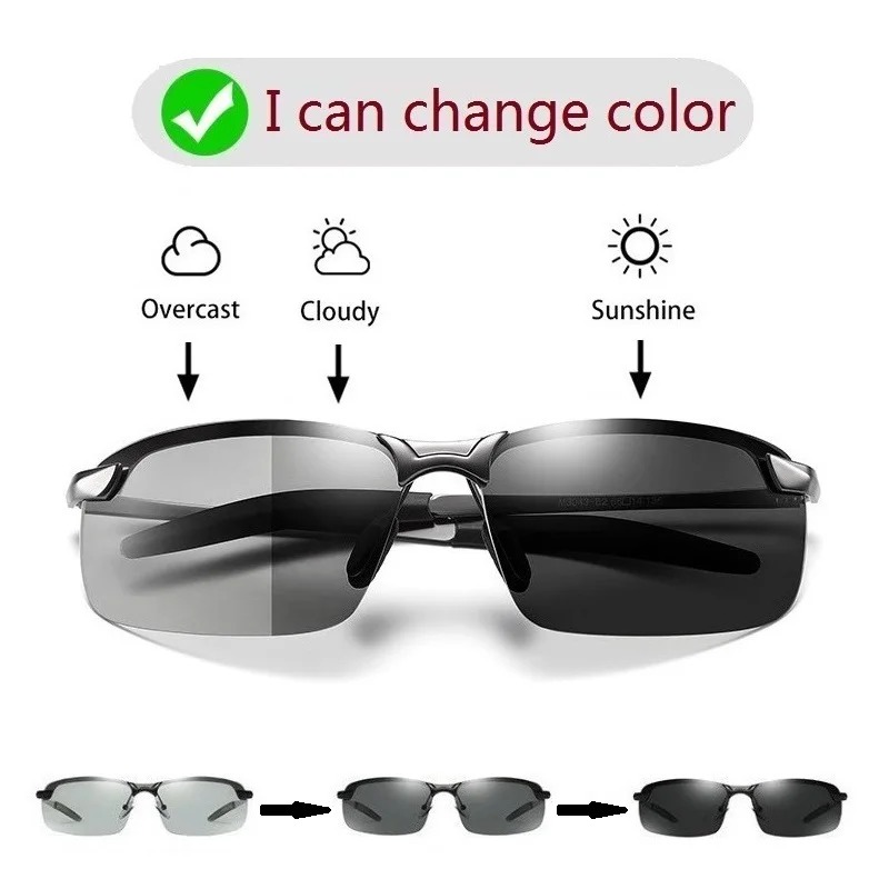 Мужские фотохромные поляризова – обзор и цена Men'S Fashion Glasses