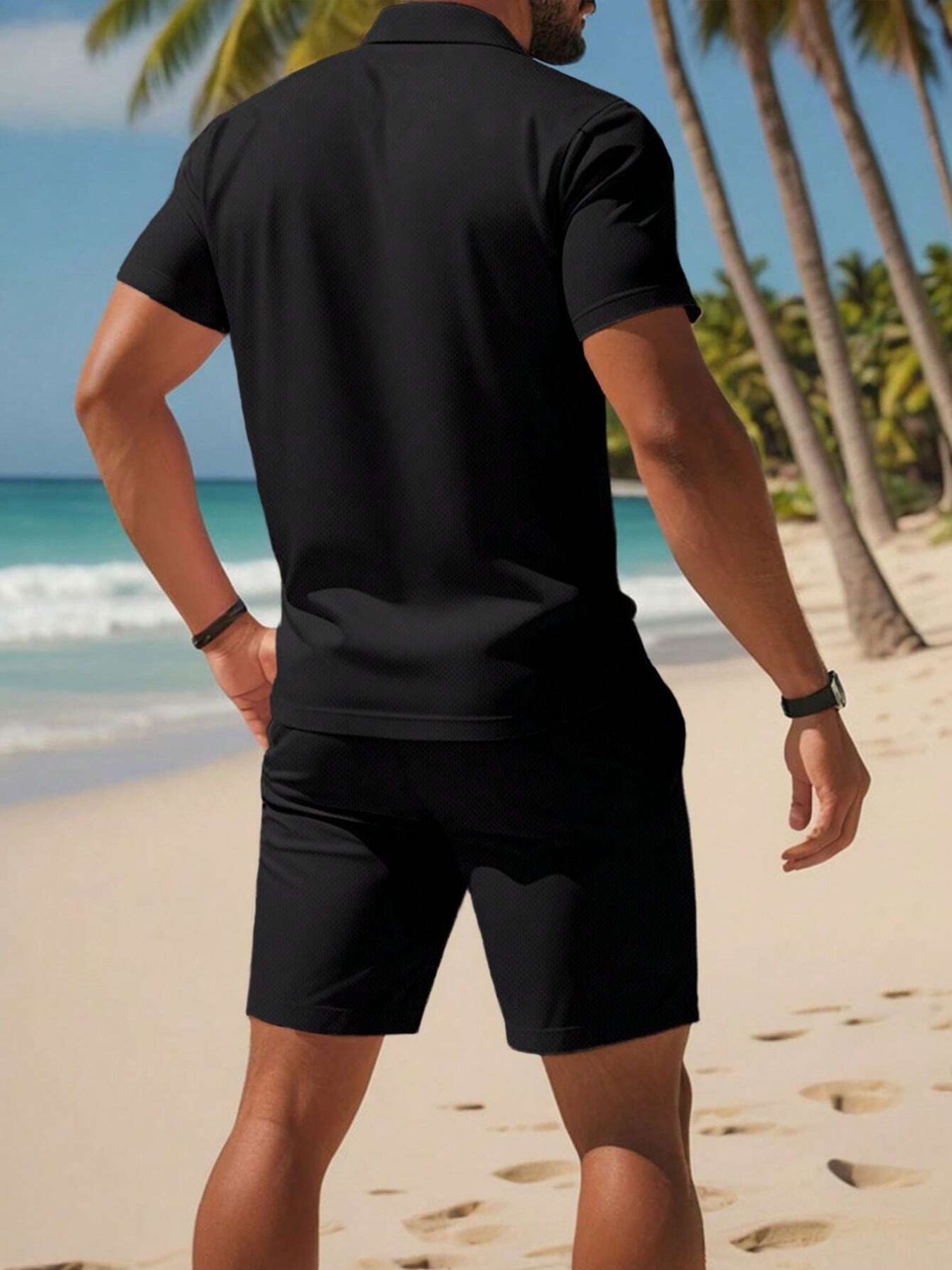 Летний мужской комплект поло 2 – обзор и цена Men'S Fashion Polo Shirt