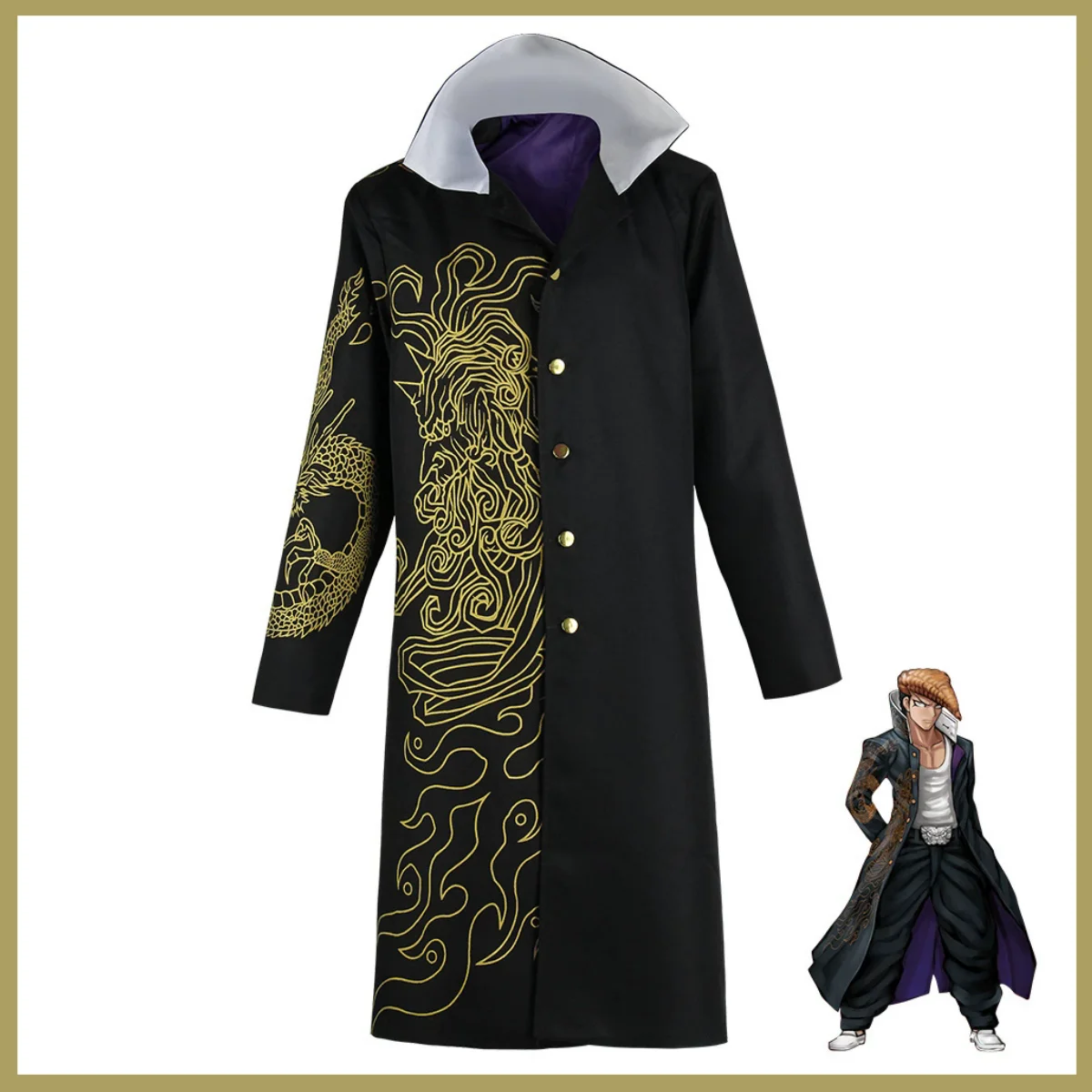 Костюм для косплея по аниме-иг – обзор и цена Trench Coat Men