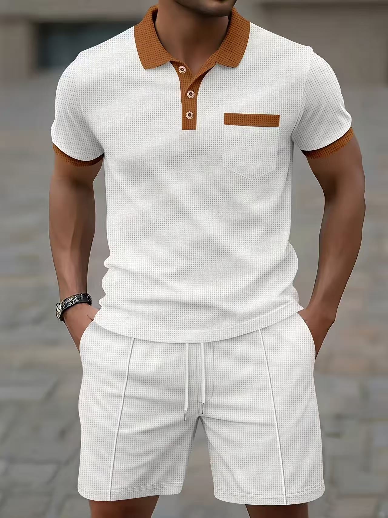 Бестселлер: мужской летний ком – обзор и цена Men'S Fashion V Neck T Shirts