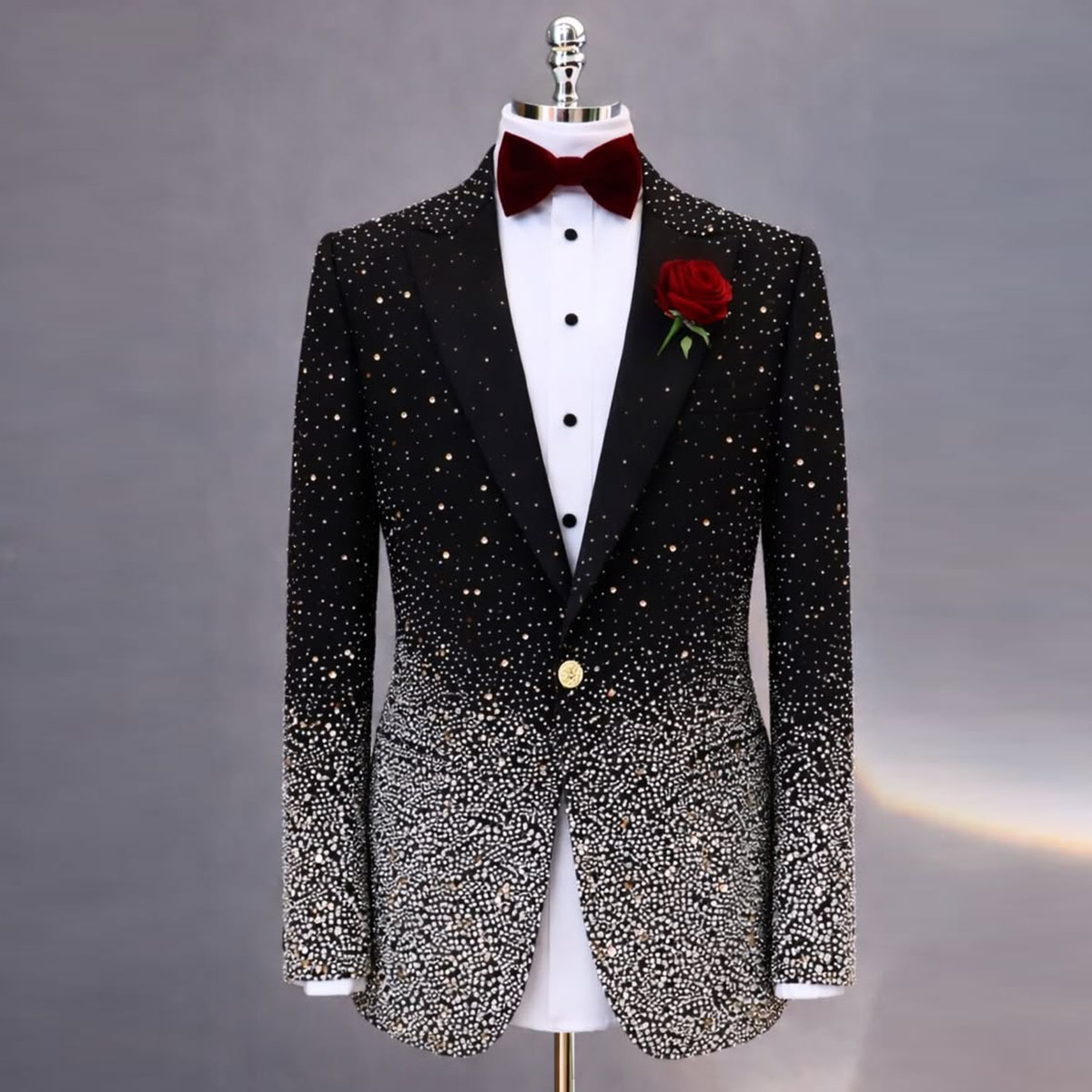 Элегантный мужской костюм с ка – обзор и цена Slim Fit Blazer Men